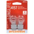 2-PK SYLVANIA 4157 Long Life Automotive Light Bulb Online now