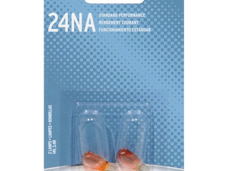 2-PK SYLVANIA 24NA Basic Automotive Light Bulb on Sale