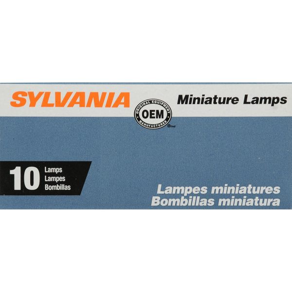 10-PK SYLVANIA 293 Standard Automotive Light Bulb For Cheap