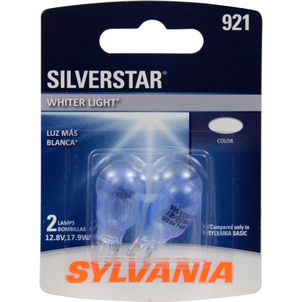 2-PK SYLVANIA 921 SilverStar High Performance Automotive Light Bulb on Sale