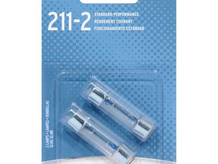 2-PK SYLVANIA 211-2 Basic Automotive Light Bulb Discount