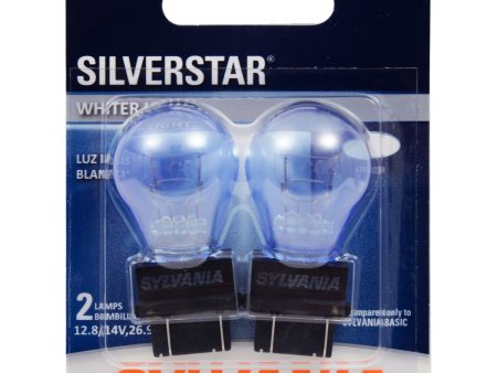 2-PK SYLVANIA 3057 SilverStar High Performance Automotive Light Bulb Hot on Sale