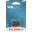 2-PK SYLVANIA 194NA Natural Amber Basic Automotive Light Bulb For Cheap