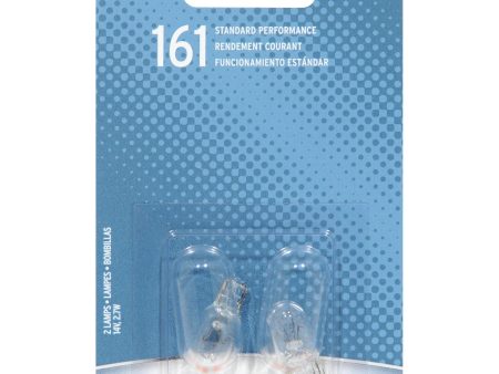 2-PK SYLVANIA 161 Basic Automotive Light Bulb Discount