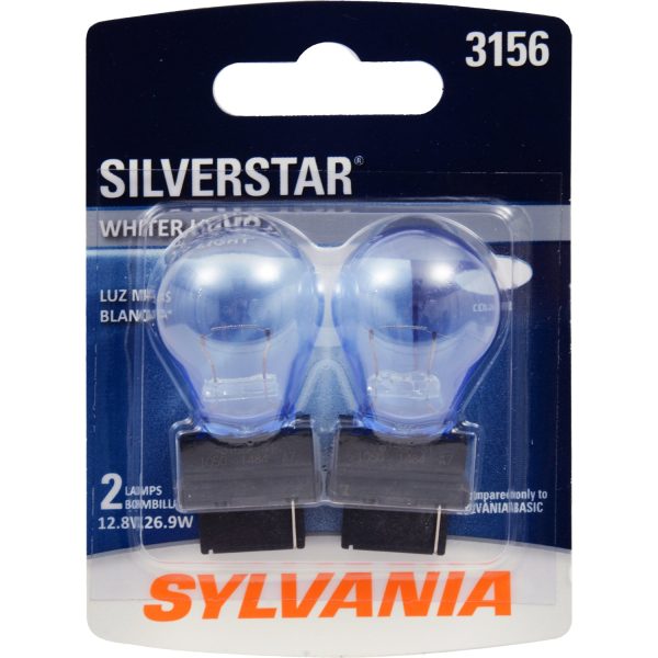 2-PK SYLVANIA 3156 SilverStar High Performance Automotive Light Bulb Online