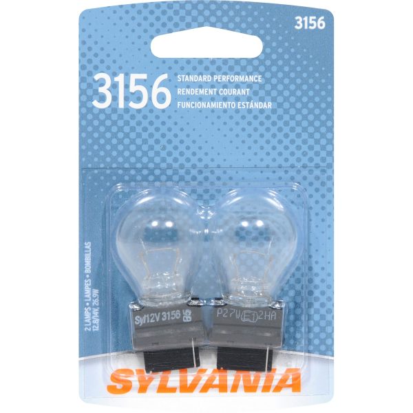 2-PK SYLVANIA 3156 Basic Automotive Light Bulb on Sale