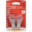 2-PK SYLVANIA 2357 Miniature Incandescent Long Life Bulb Fashion