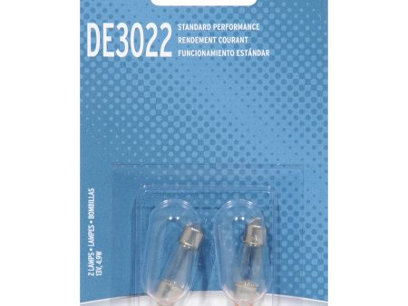 2-PK SYLVANIA DE3022 Basic Automotive Light Bulb on Sale