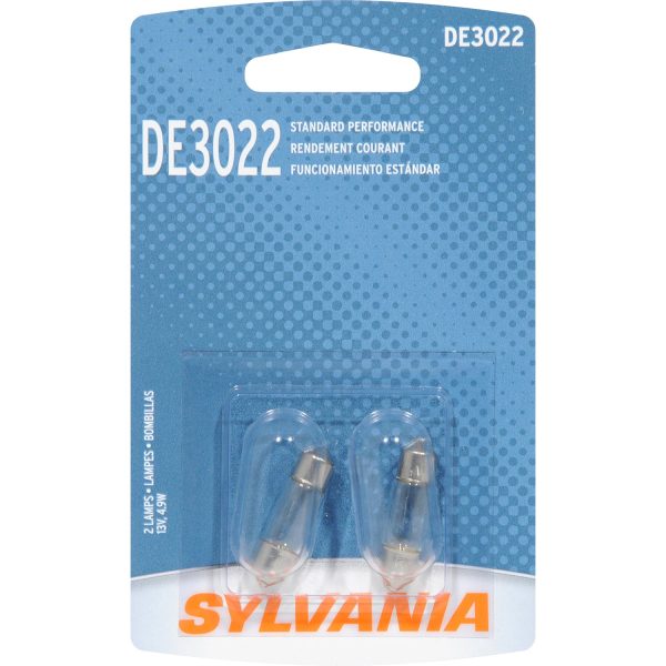 2-PK SYLVANIA DE3022 Basic Automotive Light Bulb on Sale