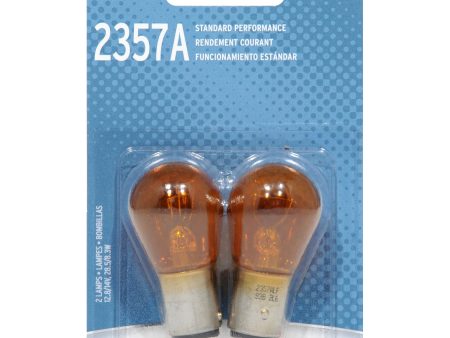 2-PK SYLVANIA 2357A Basic Automotive Light Bulb For Cheap