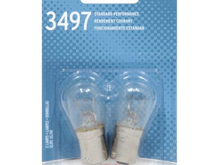 2-PK SYLVANIA 3497 Basic Automotive Light Bulb Online now