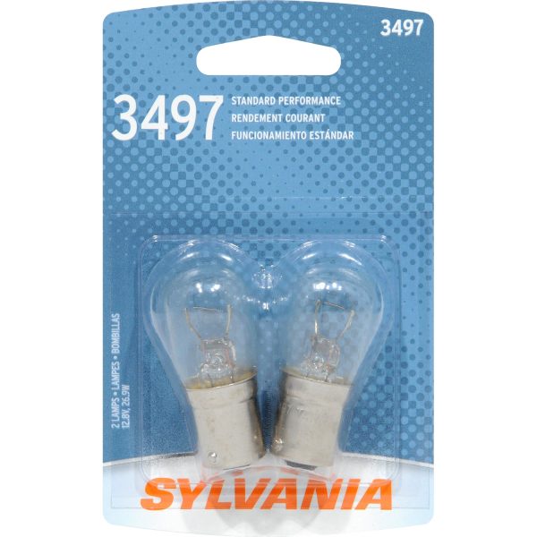 2-PK SYLVANIA 3497 Basic Automotive Light Bulb Online now