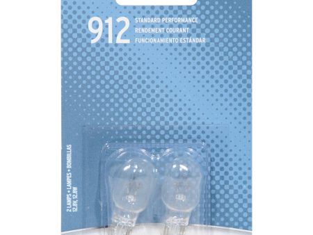 2-PK SYLVANIA 912 Basic Automotive Light Bulb Online Hot Sale