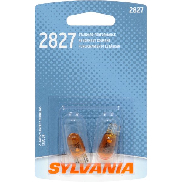 2-PK SYLVANIA 2827 Basic Automotive Light Bulb For Discount