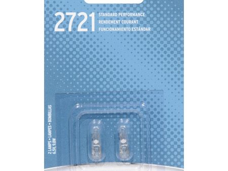 2-PK SYLVANIA 2721 Basic Automotive Light Bulb Cheap