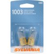 2-PK SYLVANIA 1003 Basic Automotive Light Bulb For Sale