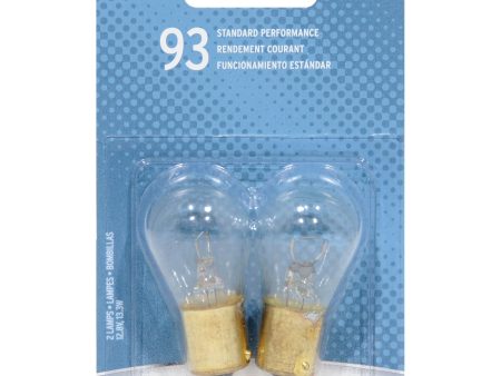 2-PK SYLVANIA 93 Basic Automotive Light Bulb Sale