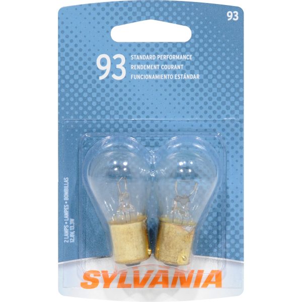 2-PK SYLVANIA 93 Basic Automotive Light Bulb Sale