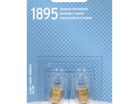 2-PK SYLVANIA 1895 Basic Automotive Light Bulb Online now