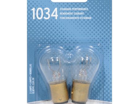 2-PK SYLVANIA 1034 Basic Automotive Light Bulb For Discount