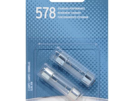 2-PK SYLVANIA 578 Basic Automotive Light Bulb on Sale