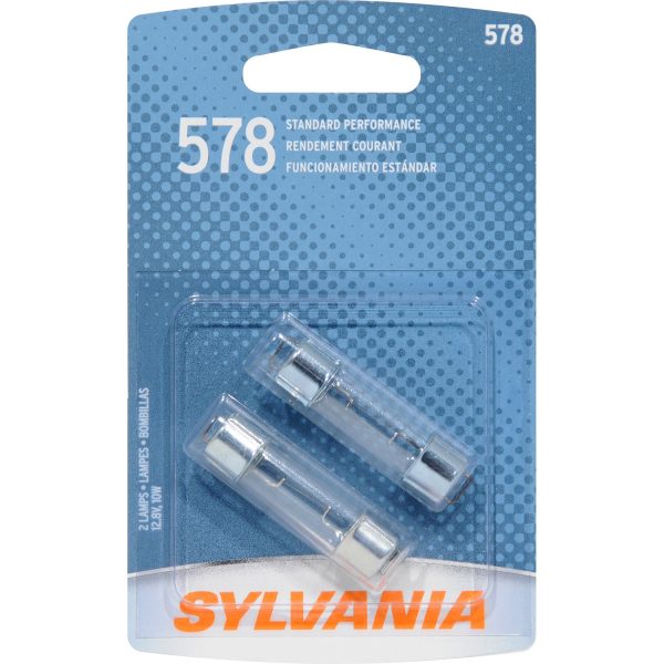 2-PK SYLVANIA 578 Basic Automotive Light Bulb on Sale