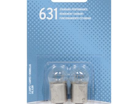 2-PK SYLVANIA 631 Basic Automotive Light Bulb Sale