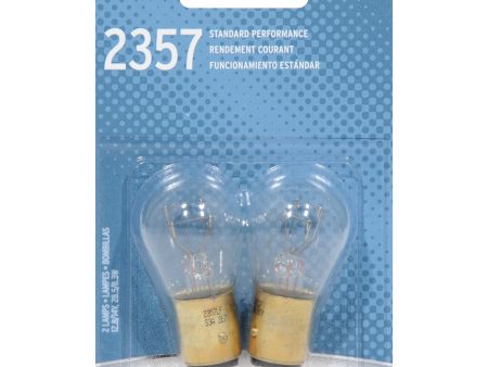 2-PK SYLVANIA 2357 Basic Automotive Light Bulb Online now