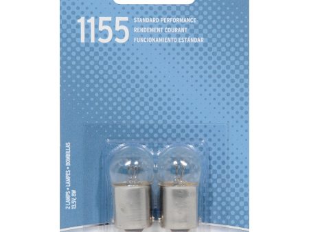 2-PK SYLVANIA 1155 Basic Automotive Light Bulb For Discount