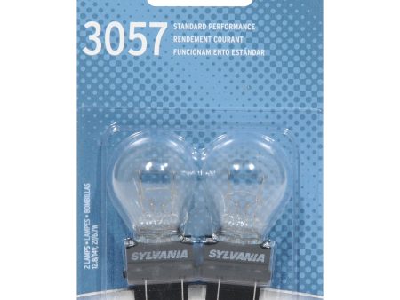 2-PK SYLVANIA 3057 Basic Automotive Light Bulb For Cheap