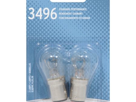 2-PK SYLVANIA 3496 Basic Automotive Light Bulb Online Sale