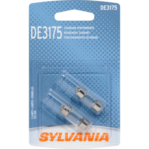 2-PK SYLVANIA DE3175 Basic Automotive Light Bulb Online Hot Sale