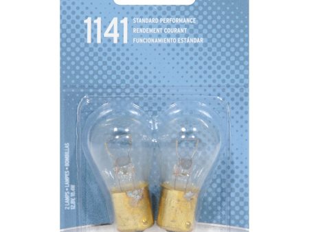 2-PK SYLVANIA 1141 Basic Automotive Light Bulb Fashion