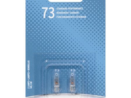 2-PK SYLVANIA 73 Basic Automotive Light Bulb Online