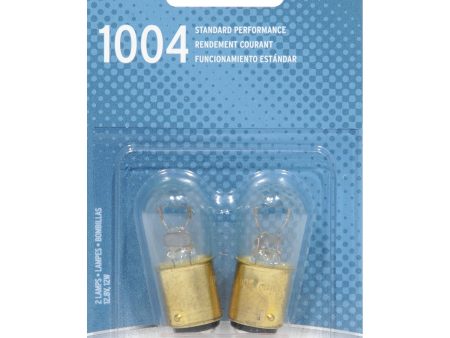 2-PK SYLVANIA 1004 Basic Automotive Light Bulb For Discount