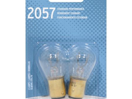 2-PK SYLVANIA 2057 Basic Automotive Light Bulb Online