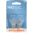 2-PK SYLVANIA 7443 Basic Automotive Light Bulb Online Sale