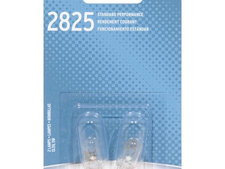 2-PK - SYLVANIA 2825 Basic Automotive Light Bulb Online Hot Sale