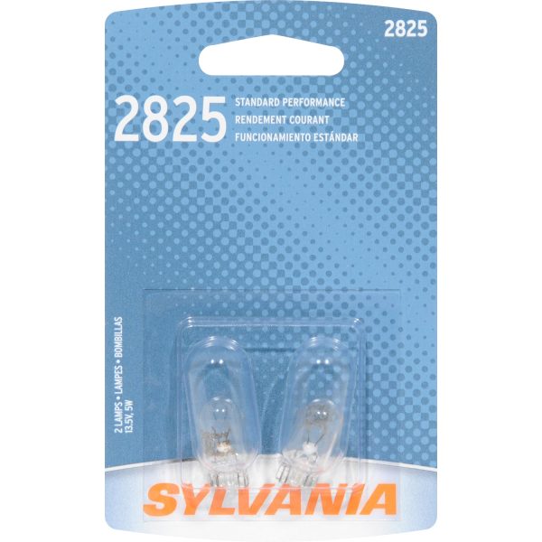 2-PK - SYLVANIA 2825 Basic Automotive Light Bulb Online Hot Sale