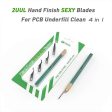 2UUL Hand Finish Sexy Blades CPU IC Chip BGA Glue Remover Knife Motherboard PCB Pry Tool Supply