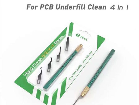 2UUL Hand Finish Sexy Blades CPU IC Chip BGA Glue Remover Knife Motherboard PCB Pry Tool Supply