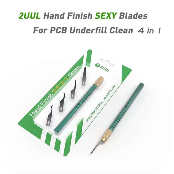 2UUL Hand Finish Sexy Blades CPU IC Chip BGA Glue Remover Knife Motherboard PCB Pry Tool Supply