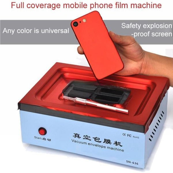 Mobile Phone Back Cover Film Vacuum Envelope Machine Supply