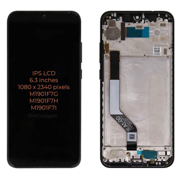 Replacement LCD Display Touch Screen With Frame For Redmi Note 7 M1901F7G M1901F7H M1901F7I For Redmi Note 7 Pro M1901F7S Online