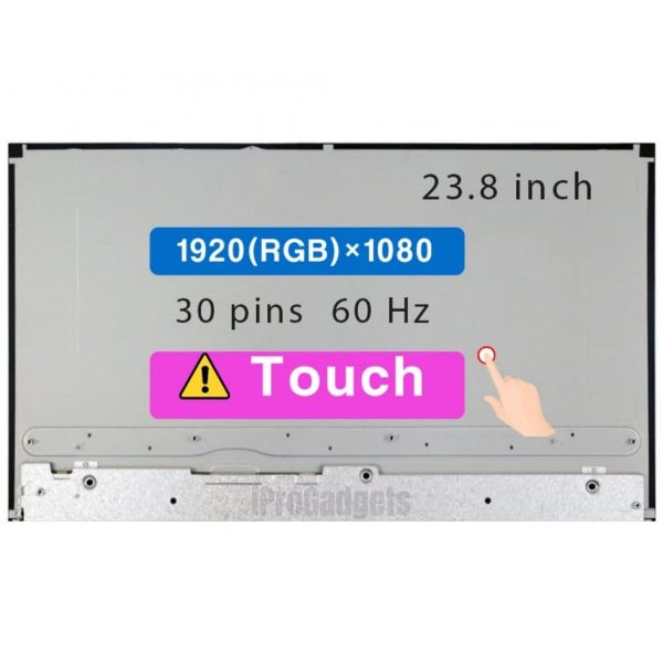 Replacement 23.8 inch All in One LCD Display Touch Screen for HP 24-X 24-xa007la 24-xa009la 24-xa012la 24-X L17303-272 L17303-272-RB on Sale