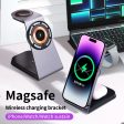 3 in 1 Magnetic Wireless Charger Stand For iPhone iWatch AirPods For Discount