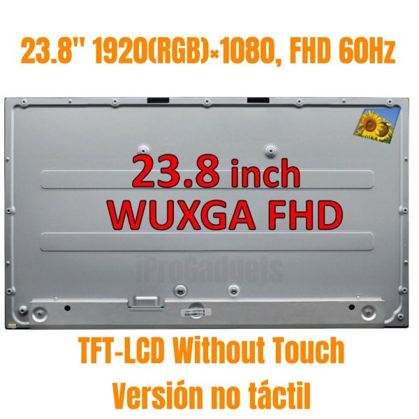 Replacement 23.8 inch LTM238HL06 All in One LCD Screen for HP Eliteone 800 G3 923631-001 Supply