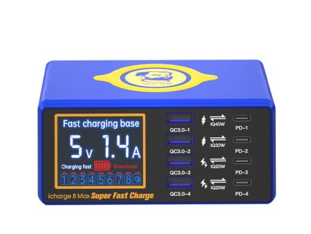 MECHANIC ICharge 8Max 8 Ports USB Wireless Charger Station Online now