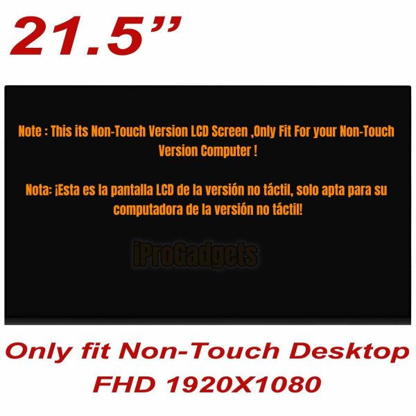 Replacement LCD Display Screen for LENOVO IDEACENTRE A340-22IWL AIO All IN ONE 21.5 inch Non-Touch Version Hot on Sale