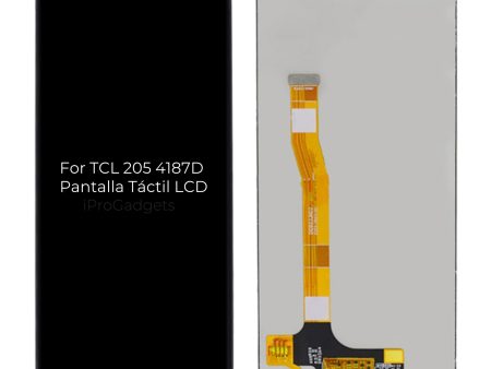 Replacement LCD Display Touch Screen Assembly For TCL 205 4187D Online Sale